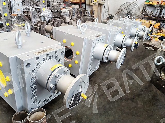 extrusion melt pump