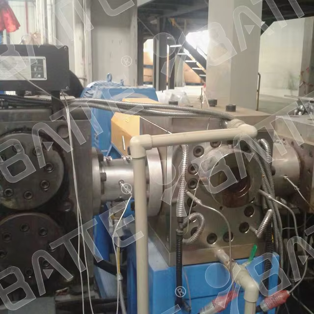 waste plastic granulating melt pump